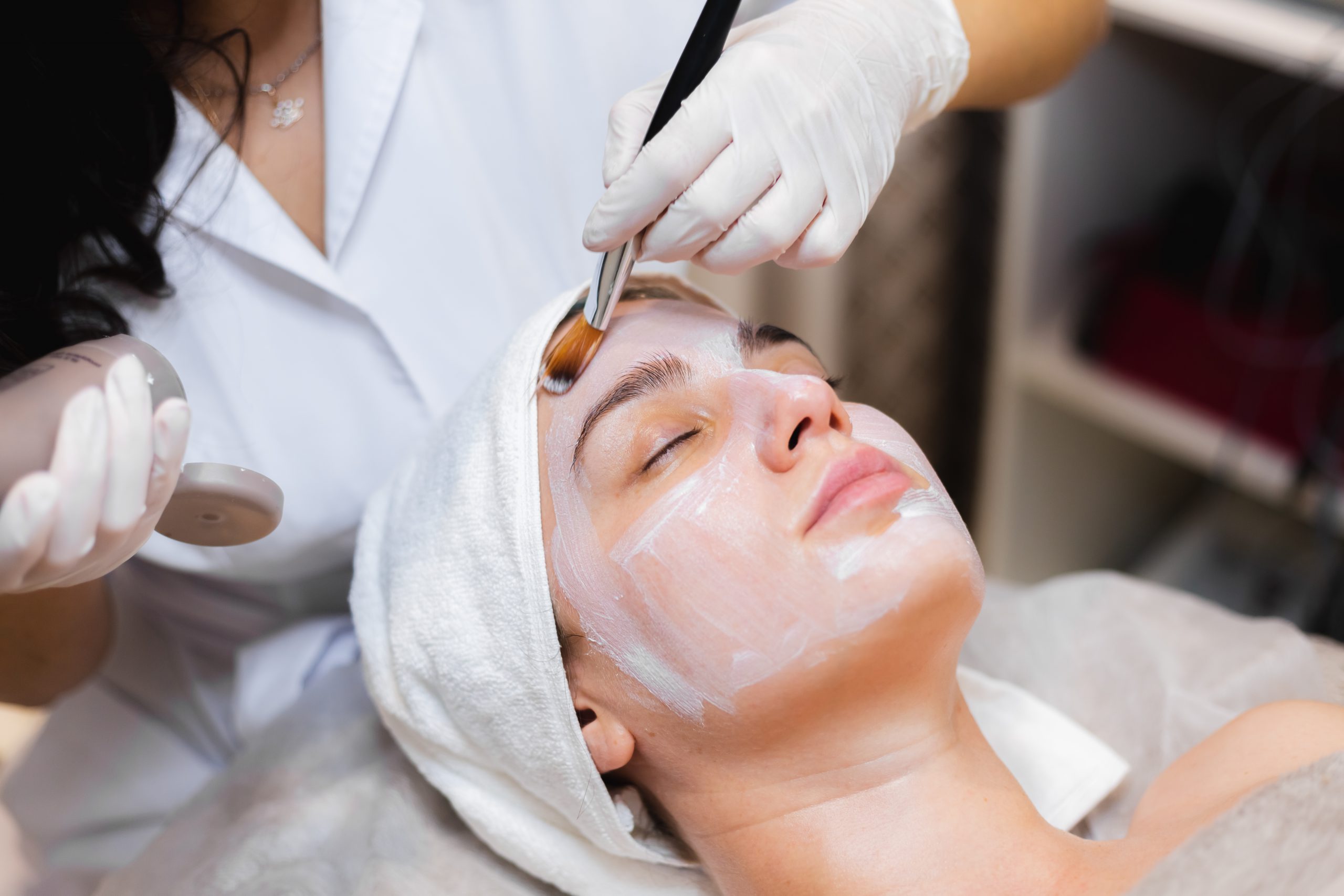 Luxury facial treatment